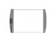 Parrot Slimline Magnetic Whiteboard 600x450mm Front View Parrot BD1120A Slimline Magnetic Whiteboard 600x450mm front view with integrated marker holder