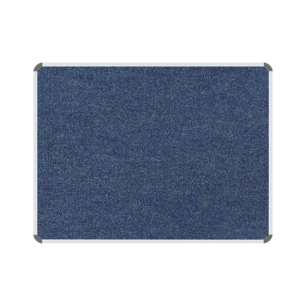 PARROT Bulletin Board Ribbed Aluminium Frame 1200 x 900mm - Denim PARROT Bulletin Board Ribbed Aluminium Frame 1200 x 900mm - Denim