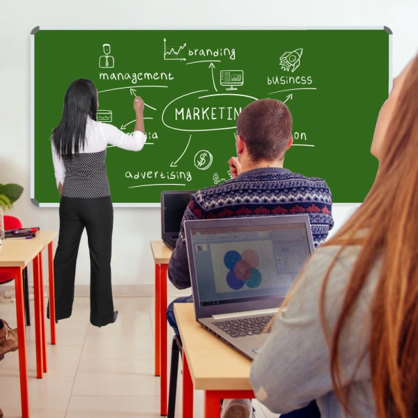 PARROT Chalk Board Non-Magnetic 2400 X 1200mm