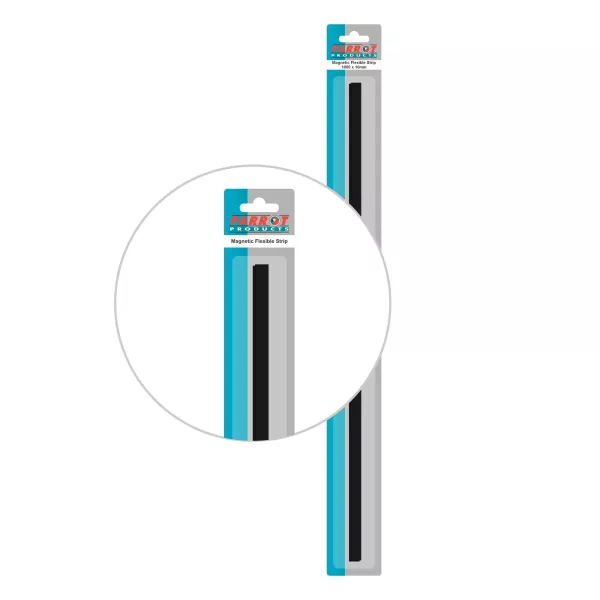 PARROT Magnetic Flexible Strips 1000 X 20mm Black