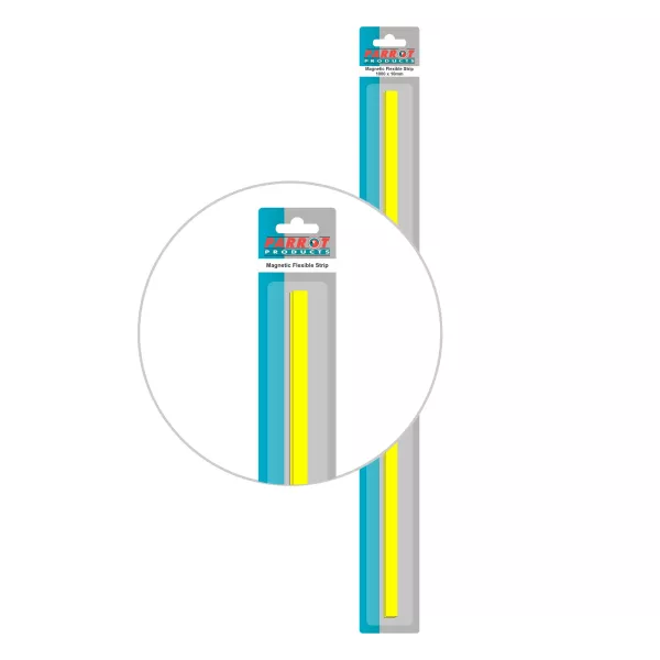 PARROT Magnetic Flexible Strips 1000 X 10mm Yellow