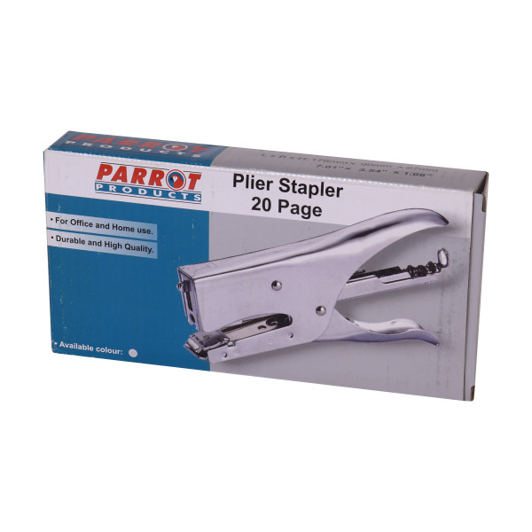 PARROT Full Strip Plier Stapler (20 Sheet) PARROT Full Strip Plier Stapler (20 Sheet)