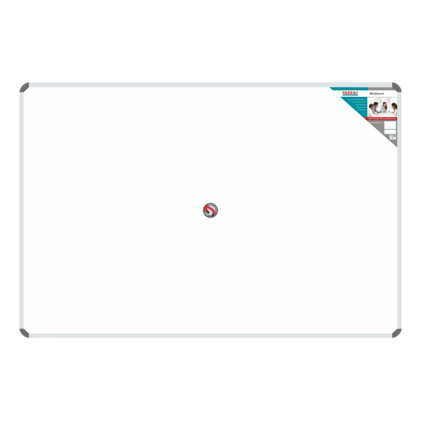 Parrot BD0960 Magnetic Whiteboard 1500x1200mm front view with aluminium frame
