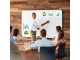 Parrot BD0968 Magnetic Whiteboard 1800x1200mm used in a meeting room for presentation and collaboration