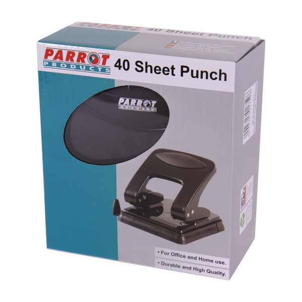 PARROT Metal Punch - Black (40 Sheet) PARROT Metal Punch - Black (40 Sheet)
