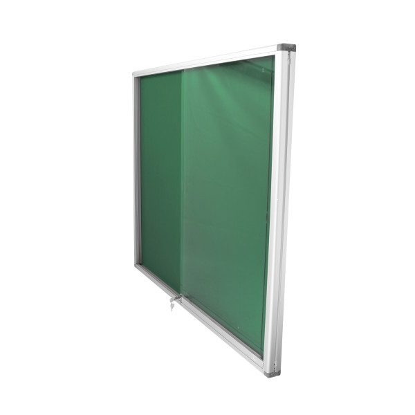 PARROT Display Case Pinning Board 1200 X 900mm - Green