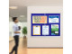 PARROT Display Case Pinning Board 1200 X 900mm - Blue PARROT Display Case Pinning Board 1200 X 900mm - Blue
