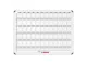 Parrot Products Perpetual Year Planner 1200 X 900mm Magnetic, sleek design, modern planner, magnetic planner, perpetual year planner