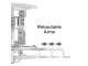 Parrot Projector Ceiling Mounting Bracket