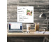 PARROT Whiteboard Tile Magnetic - WHITE