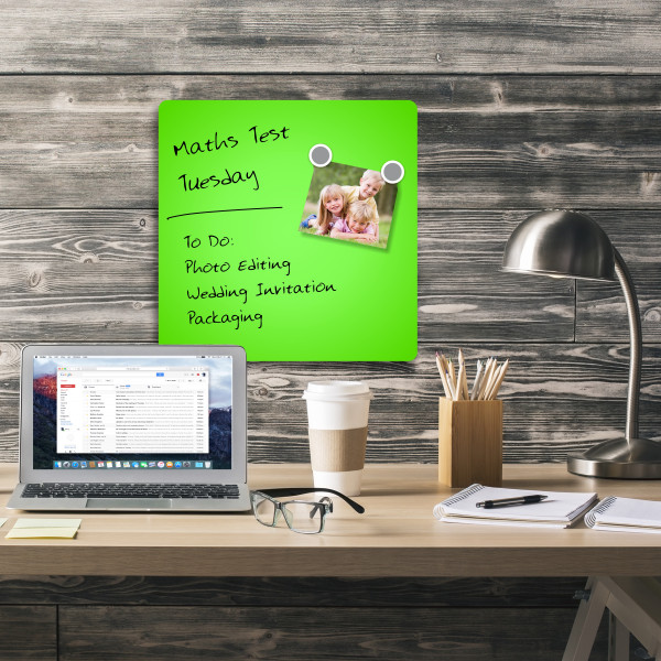 PARROT Whiteboard Tile Magnetic - GREEN PARROT Whiteboard Tile Magnetic - GREEN