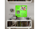 PARROT Whiteboard Tile Magnetic - GREEN PARROT Whiteboard Tile Magnetic - GREEN