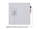PARROT Whiteboard Tile Magnetic - SILVER