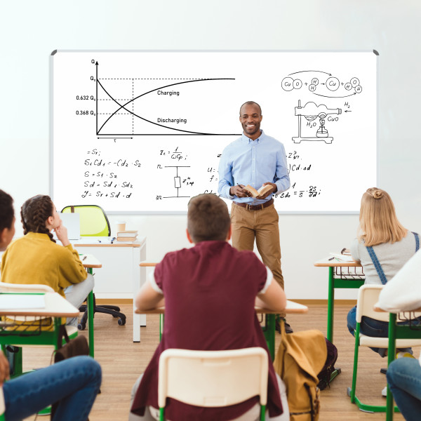 Parrot Products Whiteboard Non-Magnetic 2000 X 1200mm