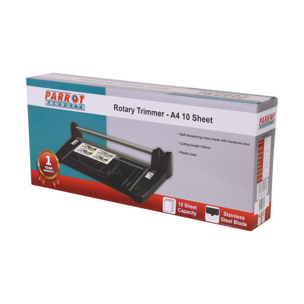 PARROT A4 Rotary Trimmer RT1010 - 10 Sheet