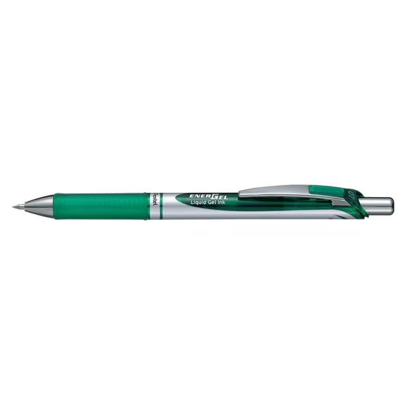 PENTEL BL77D EnerGel 0.7mm Retractable Gel Rollerball Pen Green
