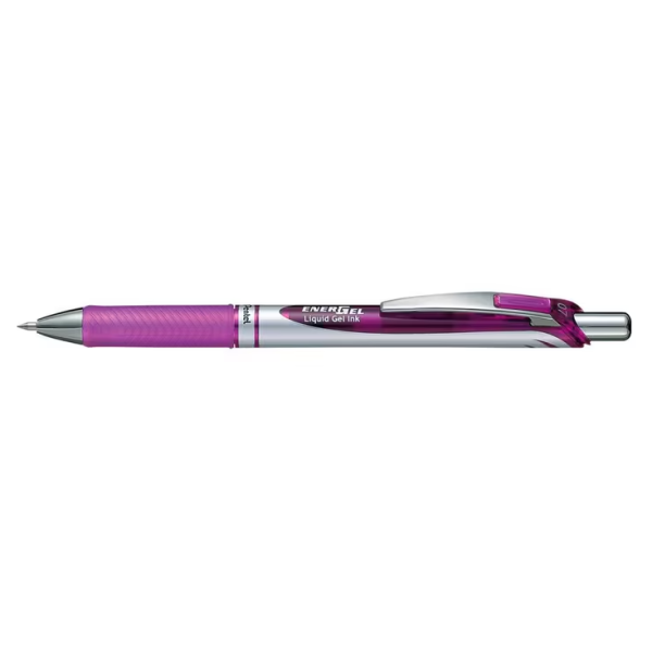 PENTEL BL77V EnerGel 0.7mm Retractable Gel Rollerball Pen Violet