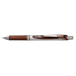PENTEL BL77E EnerGel 0.7mm Retractable Gel Rollerball Pen Brown