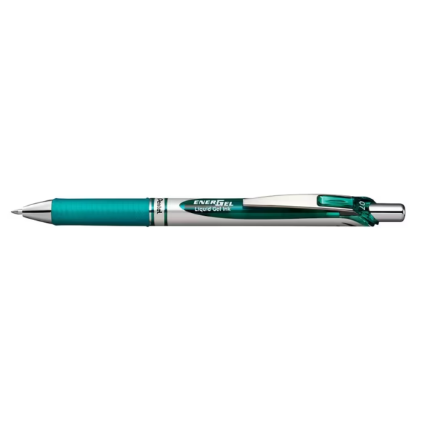 PENTEL BL77S3 EnerGel 0.7mm Retractable Gel Rollerball Pen Turquoise Blue