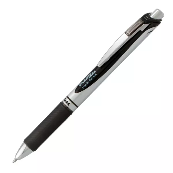 PENTEL BL77A EnerGel 0.7mm Retractable Gel Rollerball Pen Black