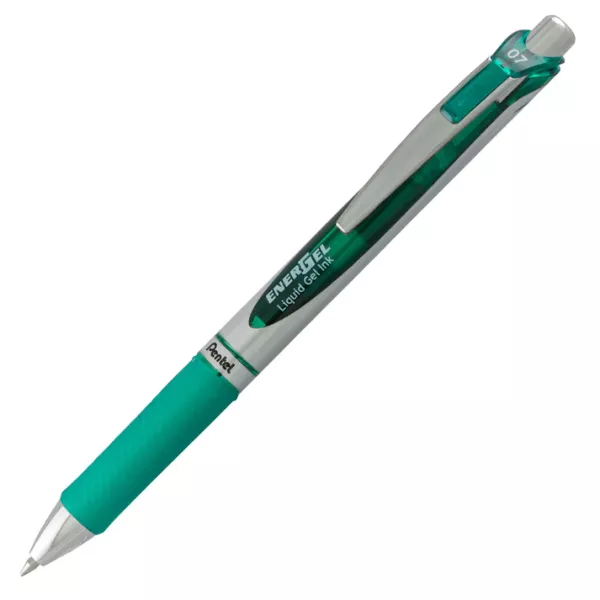 PENTEL BL77D EnerGel 0.7mm Retractable Gel Rollerball Pen Green