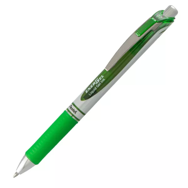 PENTEL BL77K EnerGel 0.7mm Retractable Gel Rollerball Pen Lime Green