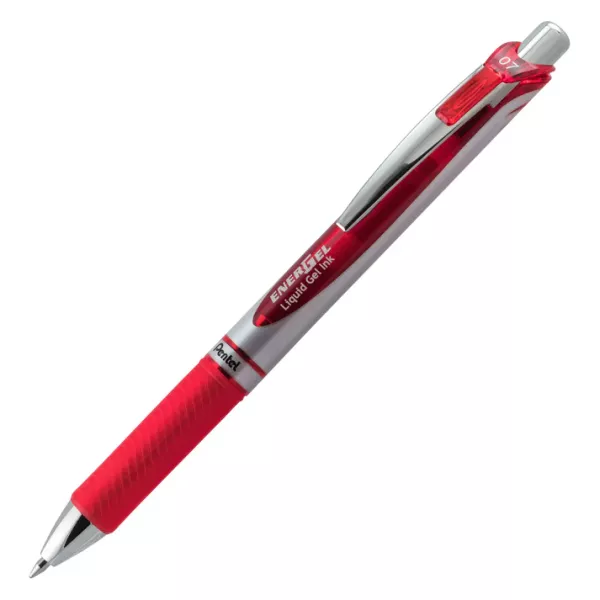 PENTEL BL77B EnerGel 0.7mm Retractable Gel Rollerball Pen Red PENTEL BL77B EnerGel 0.7mm Retractable Gel Rollerball Pen Red