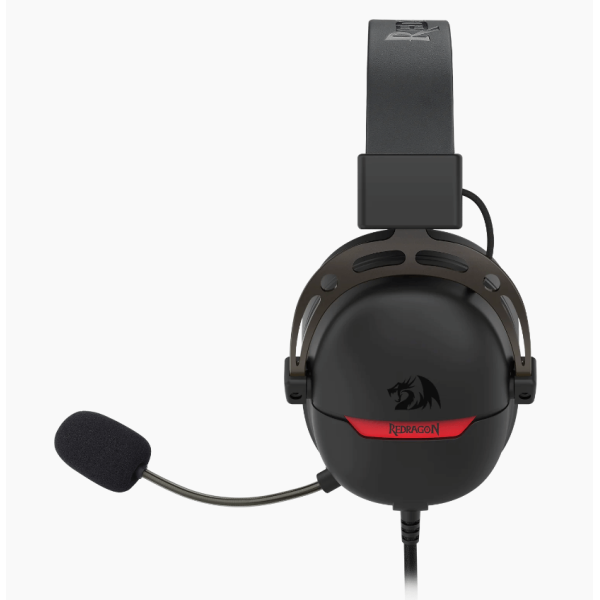 REDRAGON Over-Ear AURORA Gaming Headset – Black REDRAGON Over-Ear AURORA Gaming Headset – Black