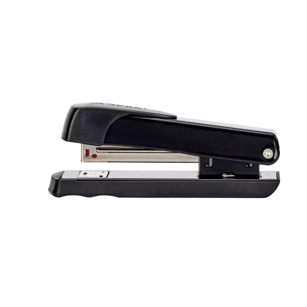 REXEL Meteor Metal Half Strip Stapler - Black (20 Sheet)