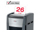 Front view of REXEL Momentum Extra XP426+ 26 Sheet Cross Cut Shredder