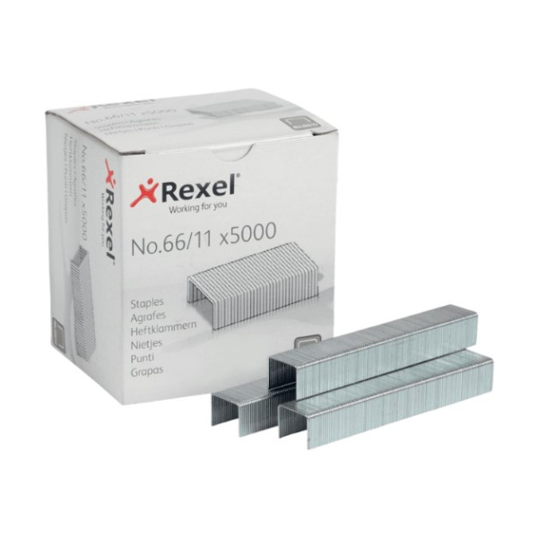 REXEL No 66/11 Staples (5000) REXEL No 66/11 Staples (5000)