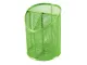 SDS Round Inclined Metal Mesh Pen Cup with 3 Compartments - Green