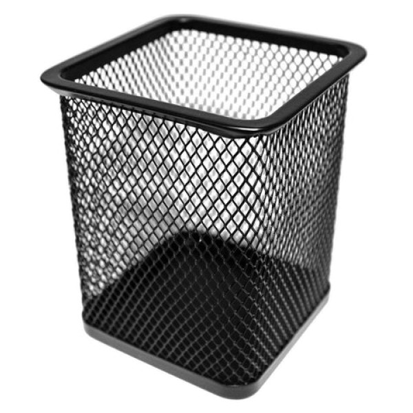 SDS Mesh Square Pen Holder - Black