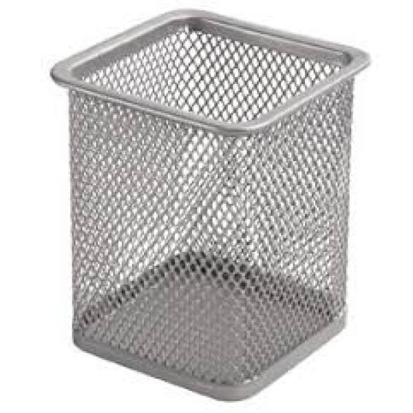 SDS Mesh Square Pen Holder - Silver SDS Mesh Square Pen Holder - Silver