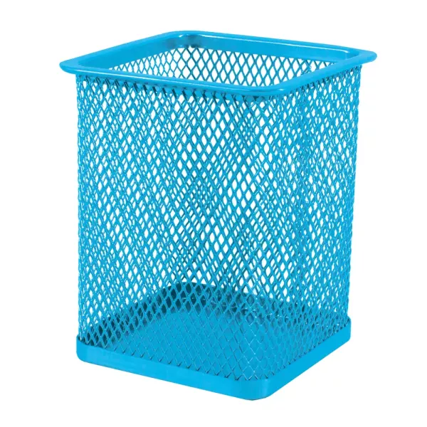 SDS Mesh Square Pen Holder - Sky Blue