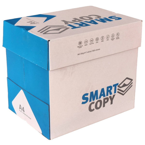 Sappi Smart Copy A4 Copier Paper 80gsm - 5 Ream Box Sappi Smart Copy A4 Copier Paper 80gsm - 5 Ream Box