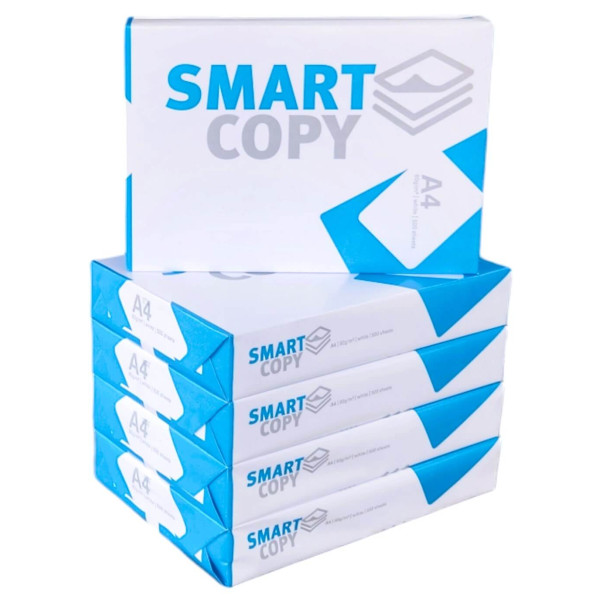 Sappi Smart Copy A4 Copier Paper 80gsm - 5 Ream Box Sappi Smart Copy A4 Copier Paper 80gsm - 5 Ream Box