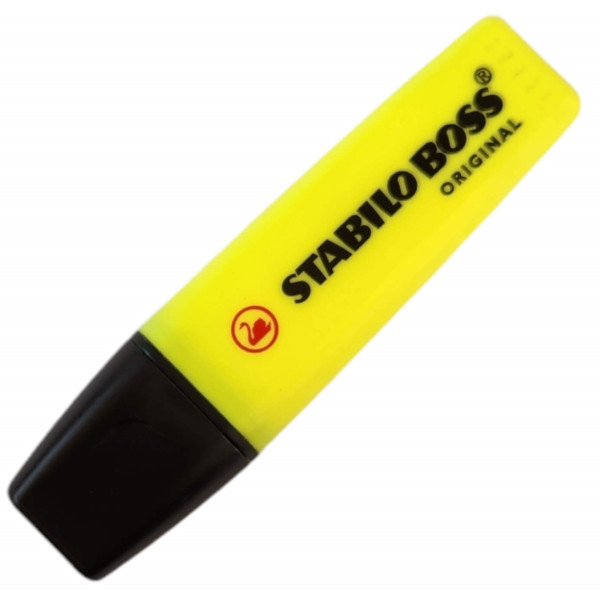 STABILO Boss Highlighter - Yellow STABILO Boss Highlighter - Yellow