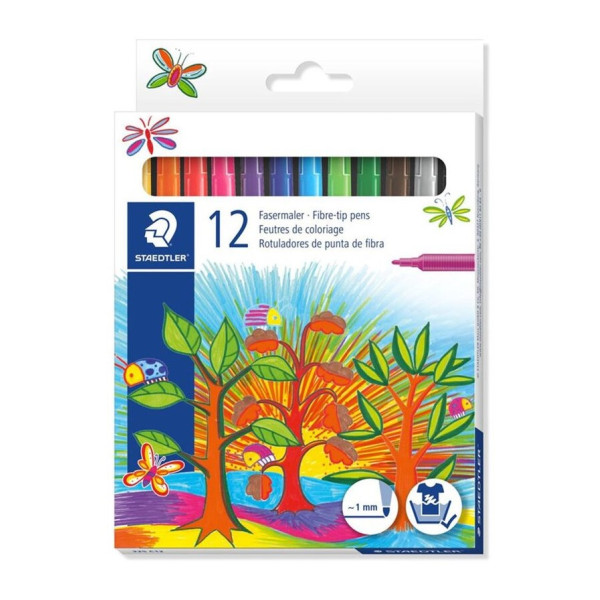 STAEDTLER Noris Club Fibre Tip 12s STAEDTLER Noris Club Fibre Tip 12s