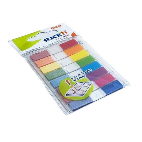 Stick'n Film Index Flags 45X8mm (160 Flags) Assorted
