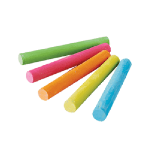 Treeline Dustless Chalk Sticks - 100 Assorted Colours Treeline Dustless Chalk Sticks - 100 Assorted Colours