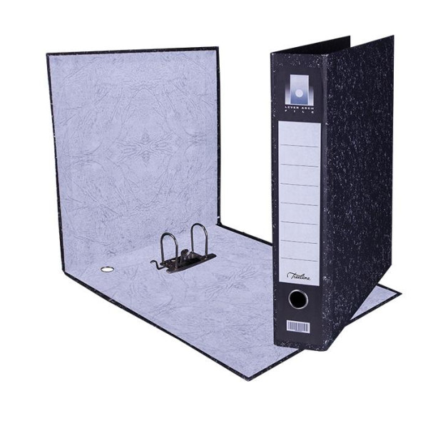 A3 Brief Upright Lever Arch File Black Mottled With Metal Compressor A3 Brief Upright Lever Arch File Black Mottled With Metal Compressor