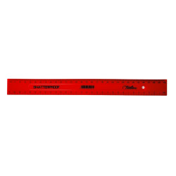 TREELINE Shatter Resistant 30cm Ruler - Red TREELINE Shatter Resistant 30cm Ruler - Red