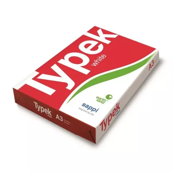 Ream of TYPEK A3 80gsm white copier paper
