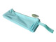 Kenzel 3 Tier Pencil Case Pastel Blue open compartments Kenzel 3 Tier Pencil Case showing three zip compartments and ruler pocket in pastel blue