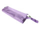 Kenzel 3 Tier Pencil Case Pastel Purple open compartments Kenzel 3 Tier Pencil Case showing three zip compartments and ruler pocket