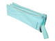 Kenzel 3 Tier Pencil Case Pastel Blue front view Front view of Kenzel 3 Tier Pencil Case 33 x 11 cm in pastel blue