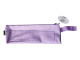 Kenzel 3 Tier Pencil Case Pastel Purple name card holder Kenzel pastel purple pencil case showing clear name card holder pocket