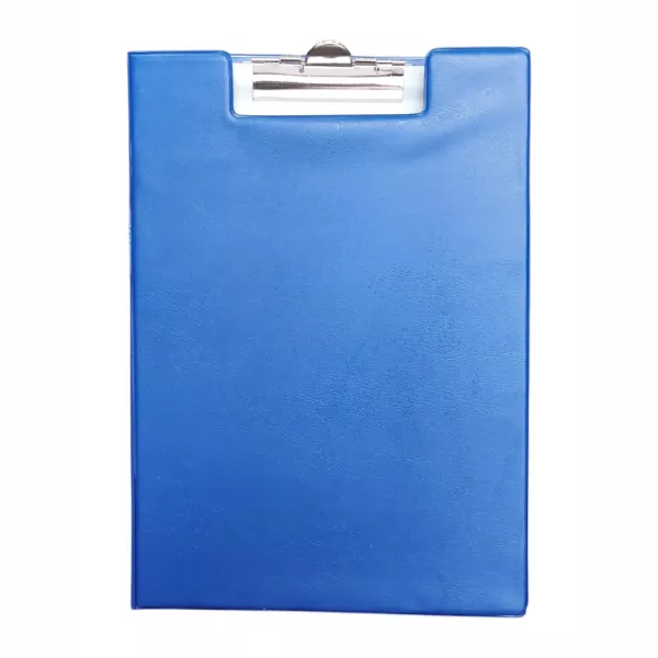 Bantex A4 PVC Folding Clipboard Blue - Product Image Product Image of Bantex A4 PVC Folding Clipboard Blue