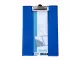 Bantex A4 PVC Folding Clipboard Blue - Product Image Product Image of Bantex A4 PVC Folding Clipboard Blue